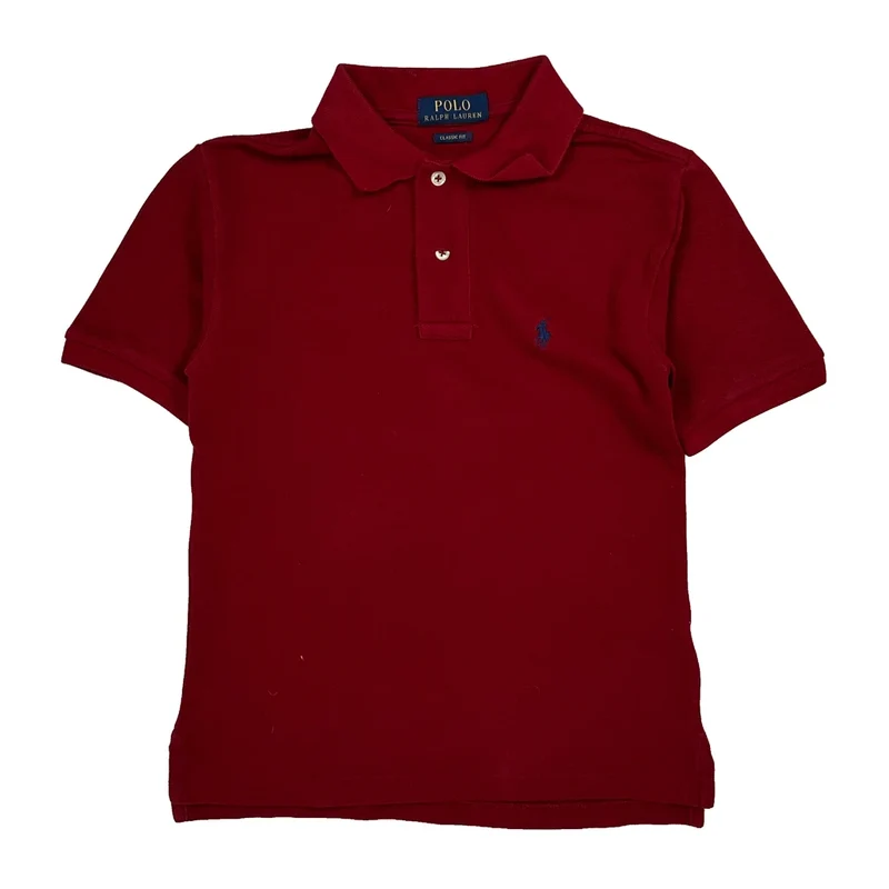 Age 6 Polo By Ralph Lauren Polo Shirt - No Size Red Cotton