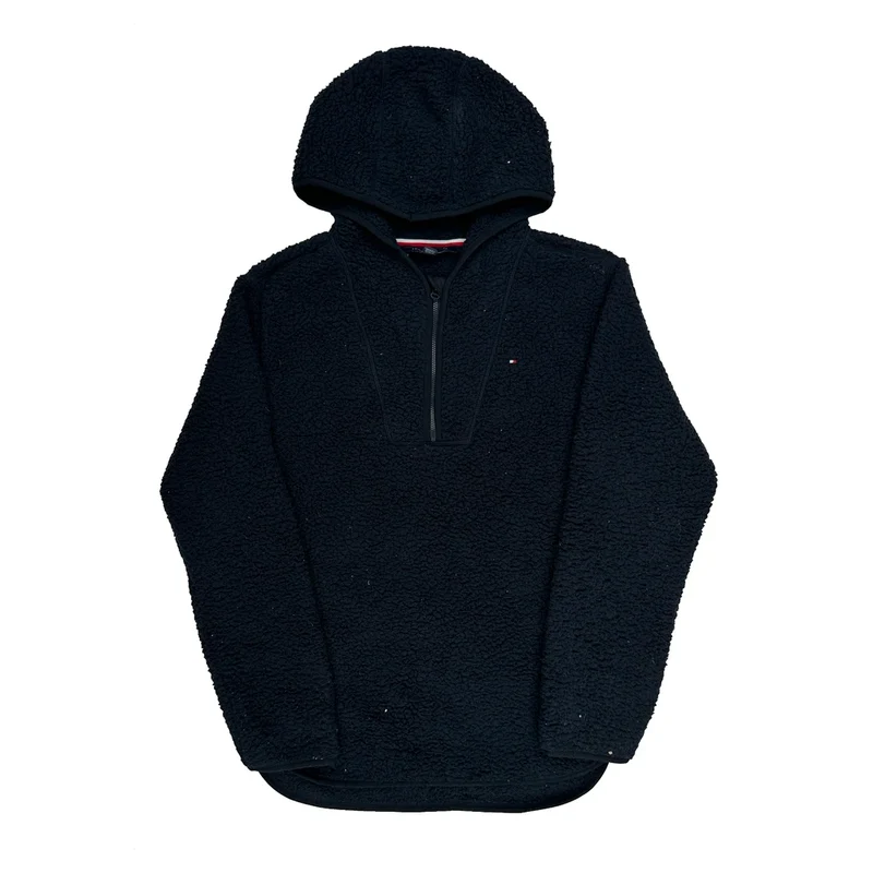 Tommy Hilfiger Fleece - Small Black Polyester