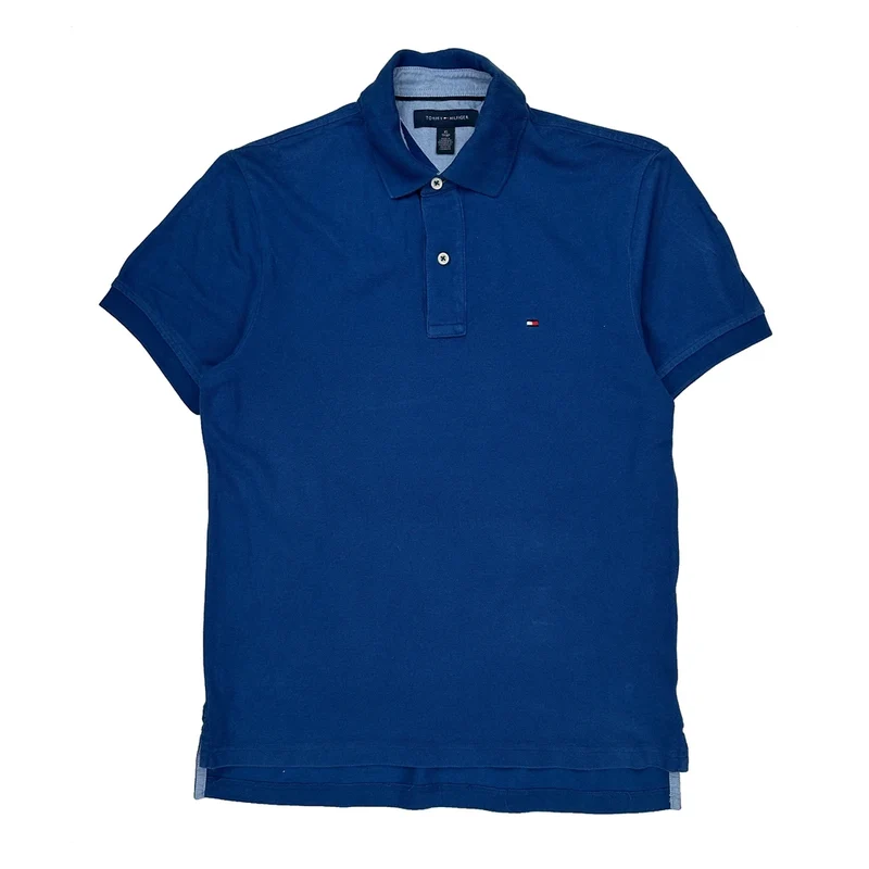 Tommy Hilfiger Polo Shirt - XS Blue Cotton