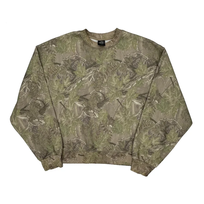 Pacsun Camo Sweatshirt - Small Camo Cotton
