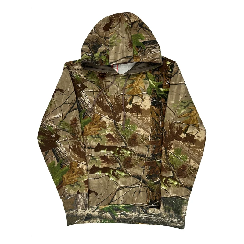 Camo Pattern Unbranded Camo Hoodie - Medium Camo Cotton Blend