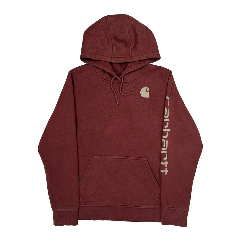 Carhartt Hoodie - XL Red Cotton