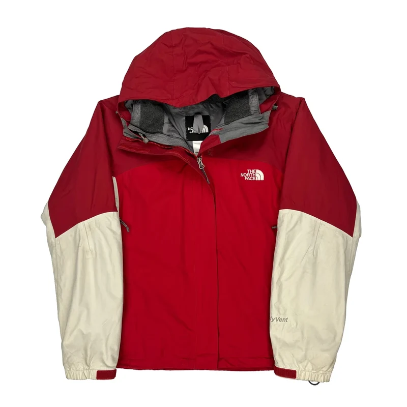 The North Face Ski Jacket - Large Red Polyester