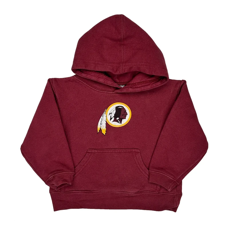 Age 3 Reebok Washington Redskins Hoodie - 2XS Burgundy Cotton