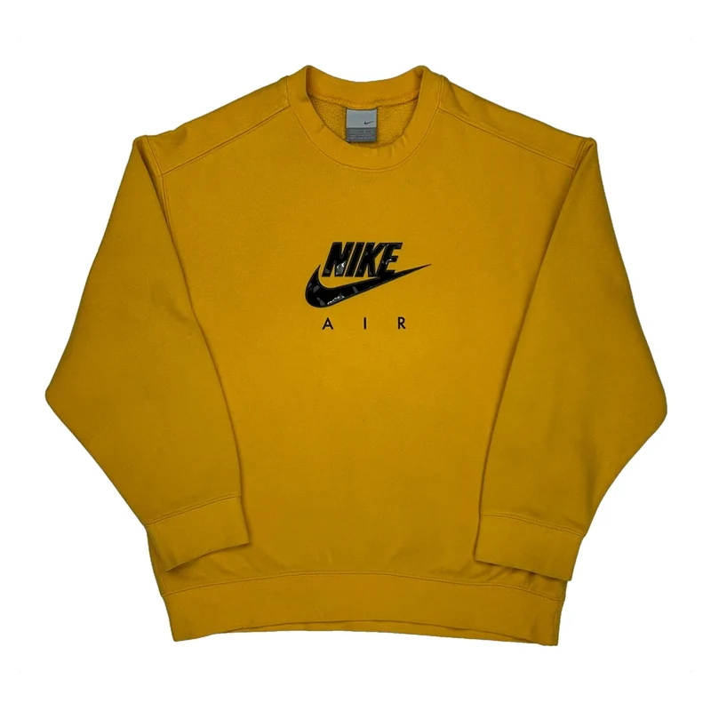 Age 10-12 Nike Sweatshirt - Medium Yellow Cotton
