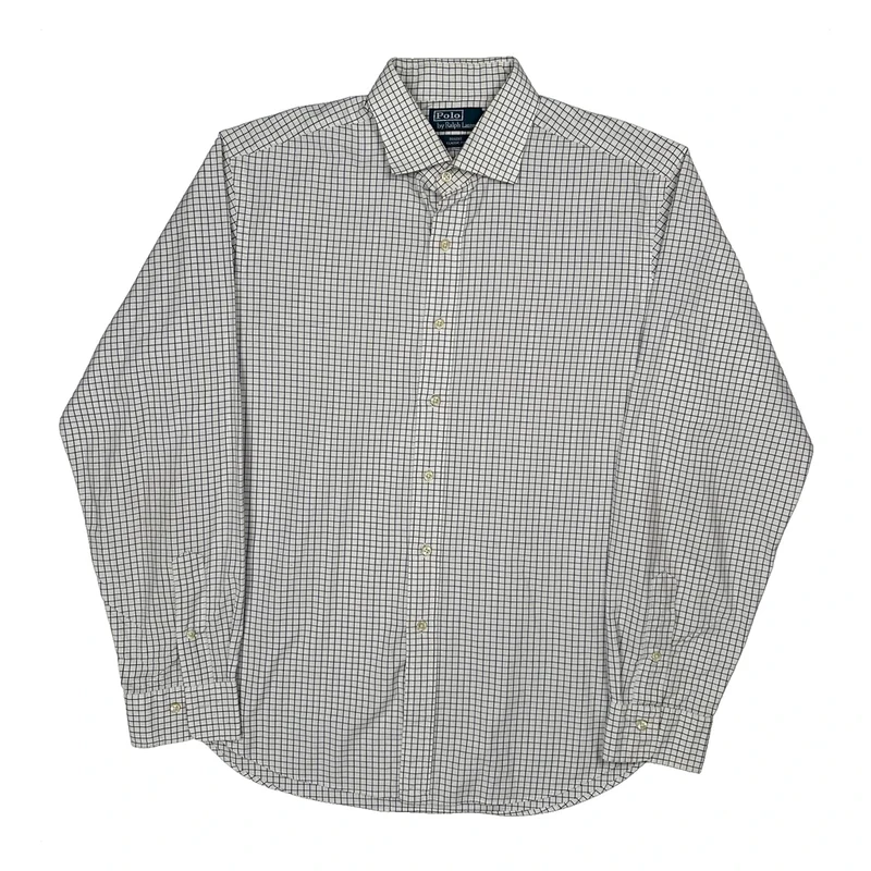 Polo By Ralph Lauren Shirt - XL White Cotton