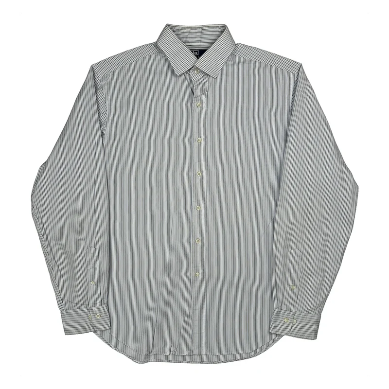Polo By Ralph Lauren Striped Shirt - XL Blue Cotton