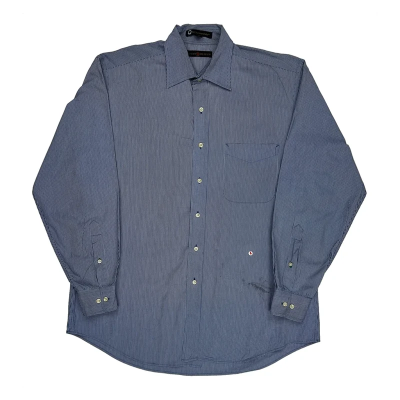 Tommy Hilfiger Shirt - Medium Blue Cotton