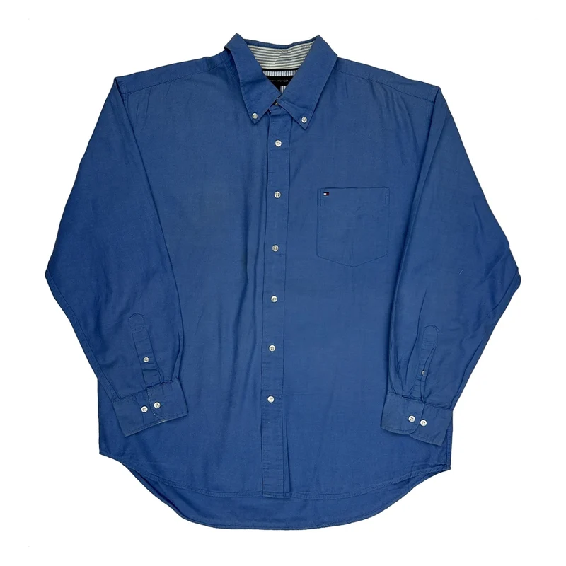 Tommy Hilfiger Shirt - XL Blue Cotton