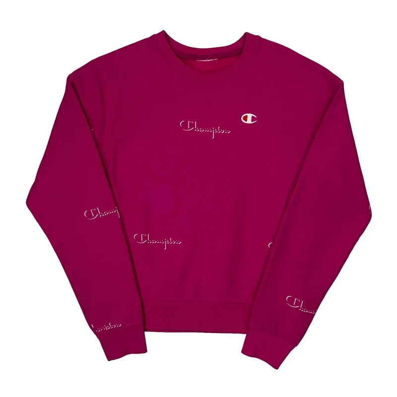 Reverse Weave Champion Sweatshirt - Medium Red Cotton